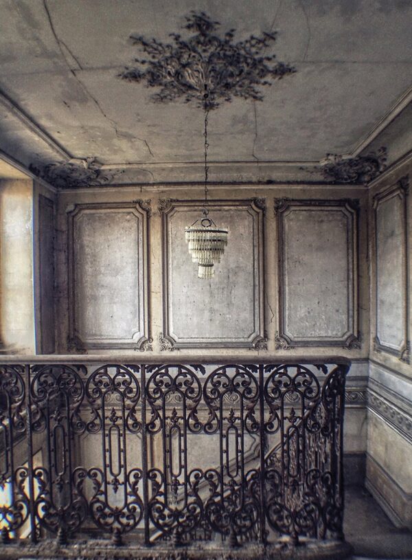 Abandoned Staircase photo prop