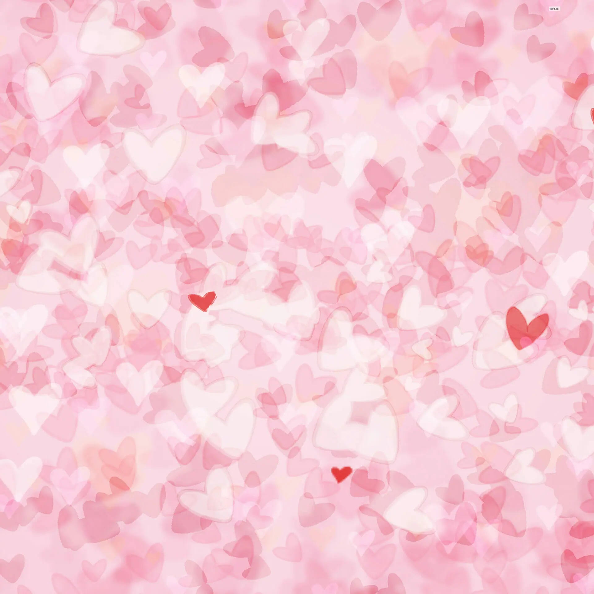 Valentine Hearts Vinyl Photography Backdrop For Studios - Click Props  Backdrops